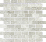 1 X 2 Tundra Gray (Atlantic Gray) Marble Polished Brick Mosaic Tile-Marble Mosaic-American Tile Depot