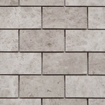 2 X 4 Tundra Gray (Atlantic Gray) Marble Polished Brick Mosaic Tile-Marble Mosaic-American Tile Depot