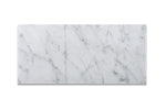 6 X 12 Carrara White Marble Polished Subway Brick Field Tile