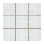 2 X 2 Thassos White Marble Polished Mosaic Tile