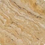 4 X 4 Valencia Travertine Tumbled Field Tile