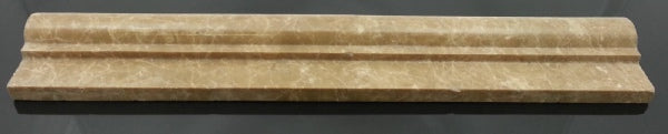 Emperador Light Marble Polished OG-1 Chair Rail Molding Trim