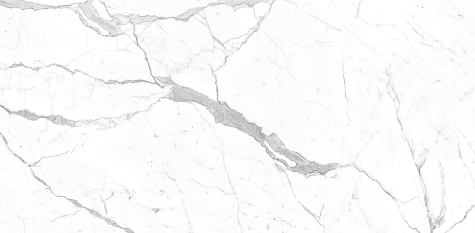 12 X 24 Calacatta Pearl Polished Marble Look Porcelain Tile