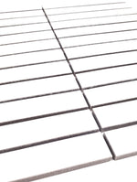 Gio White Matte 1" X 6" Stacked Linear Porcelain Mosaic Tile - SALE