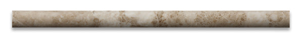 Cappuccino Marble Polished 3/4 X 12 Bullnose Liner