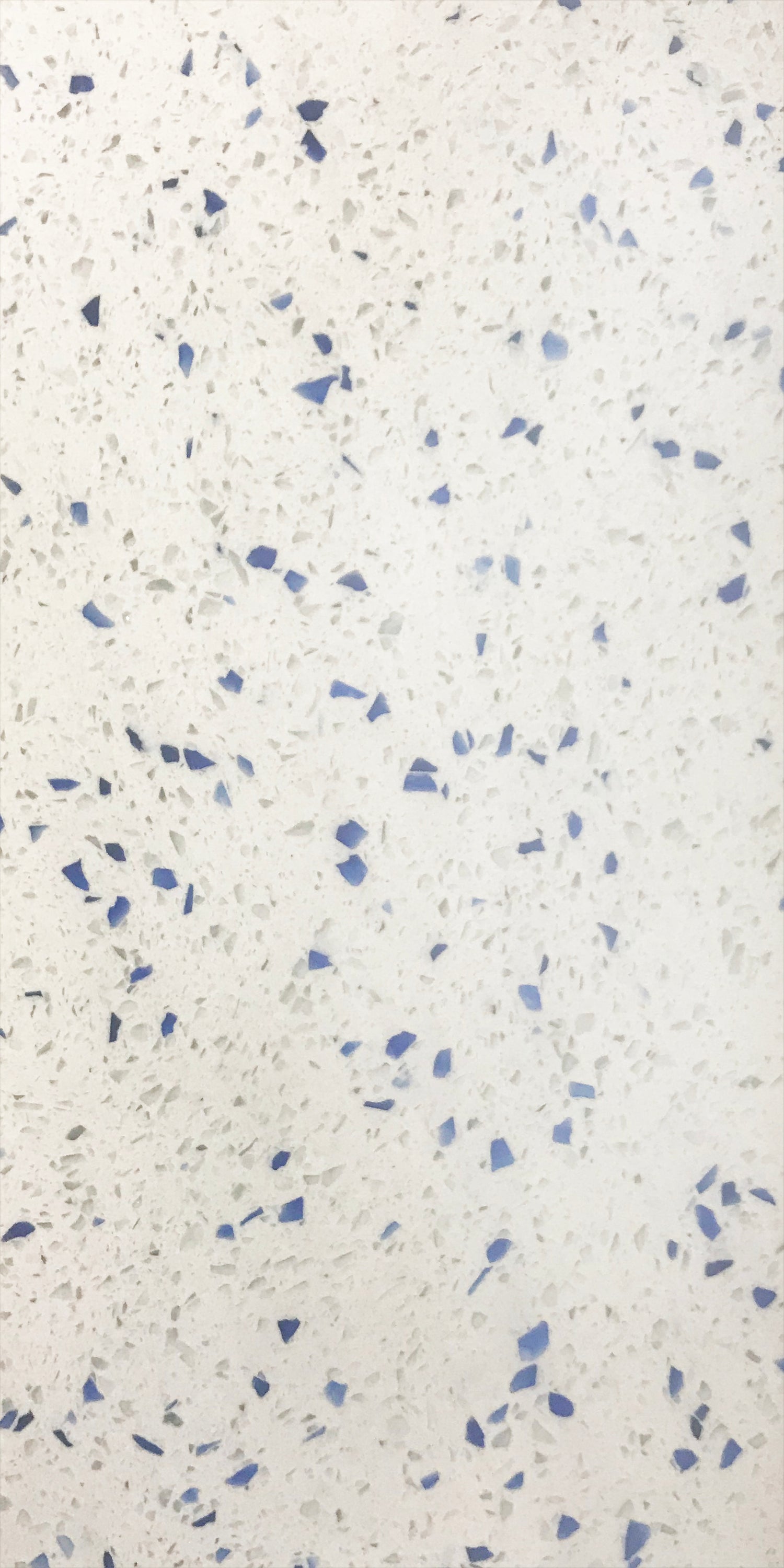 6 X 12 Terrazzo Blue Marble Polished Field Tile