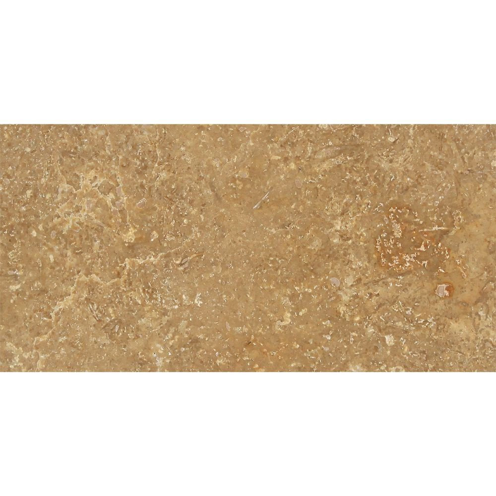 3 X 6 Noce Travertine Honed Subway Brick Field Tile