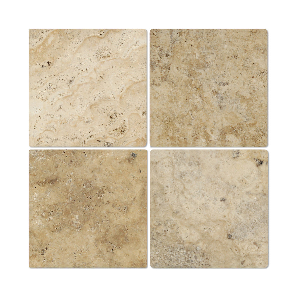 6 X 6 Philadelphia Travertine Tumbled Field Tile