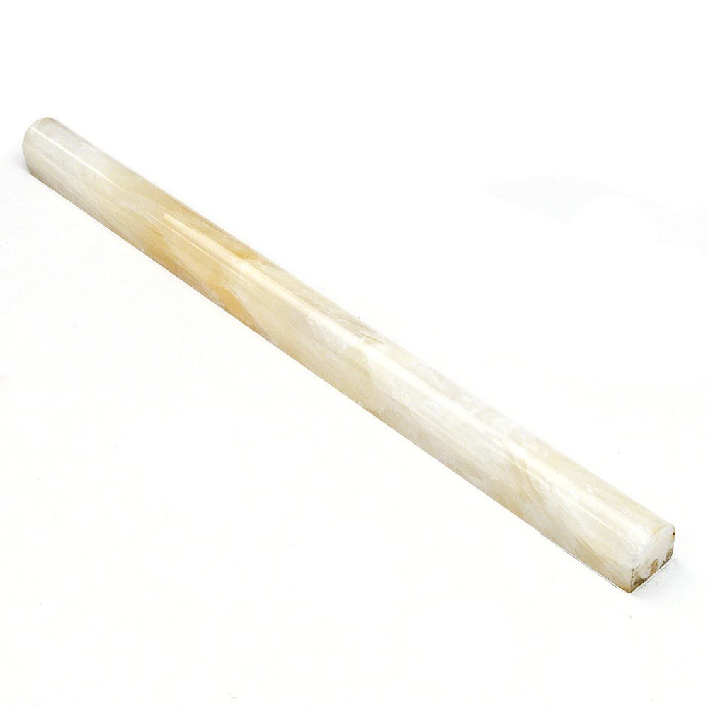 Honey Onyx Polished 1/2 X 12 Pencil Liner